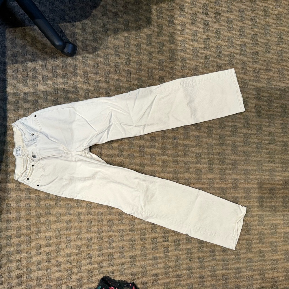 Asymmetrical Abercrombie jeans